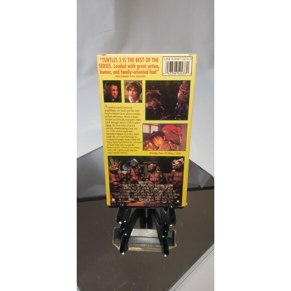 Teenage Mutant Ninja Turtles VHS Tape Movie - Picture 2 of 2